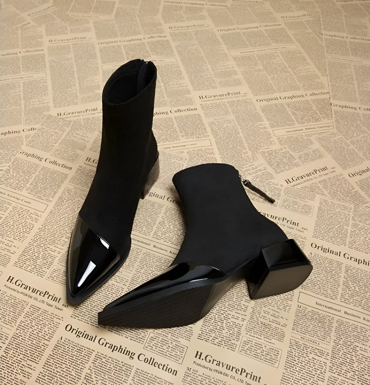 Clara | Pointed Toe Ankle Boots