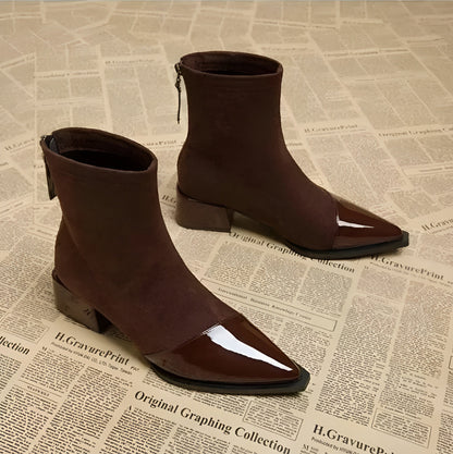 Clara | Pointed Toe Ankle Boots
