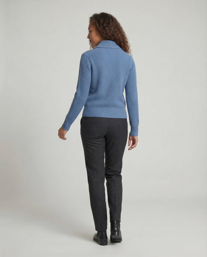 Women's Button-Front Cardigan | Shawl Collar