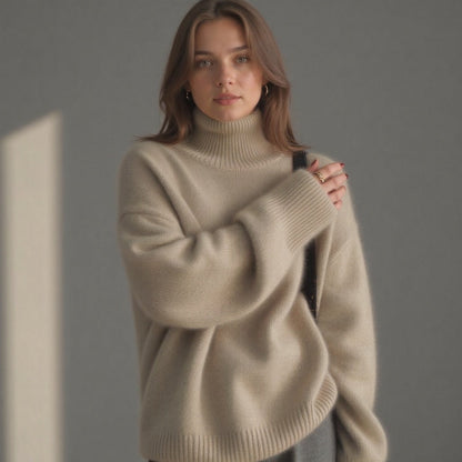 Thomasina | Roll Neck Oversized Jumper