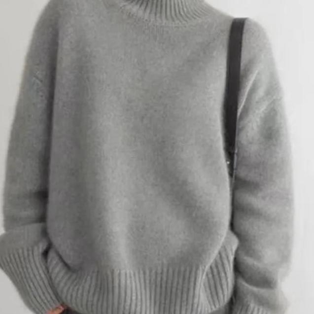 Thomasina | Roll Neck Oversized Jumper