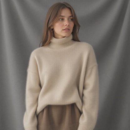 Thomasina | Roll Neck Oversized Jumper