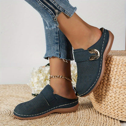 Women's Slip-On Comfort Sliders | Closed-Toe