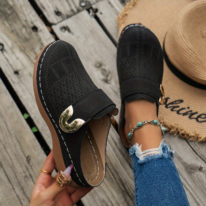 Women's Slip-On Comfort Sliders | Closed-Toe