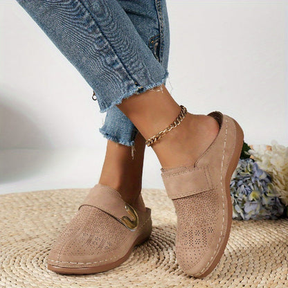 Women's Slip-On Comfort Sliders | Closed-Toe