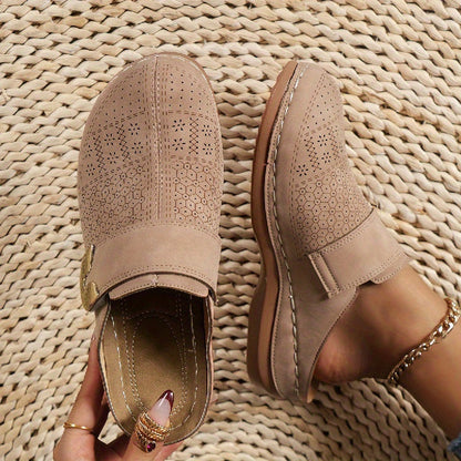Women's Slip-On Comfort Sliders | Closed-Toe