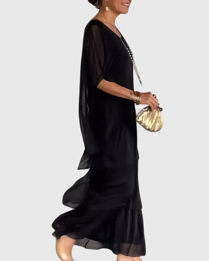 Lucinda | Maxi Tiered Layered Dress
