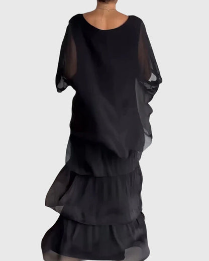 Lucinda | Maxi Tiered Layered Dress
