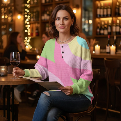 Women's Top | Button Placket