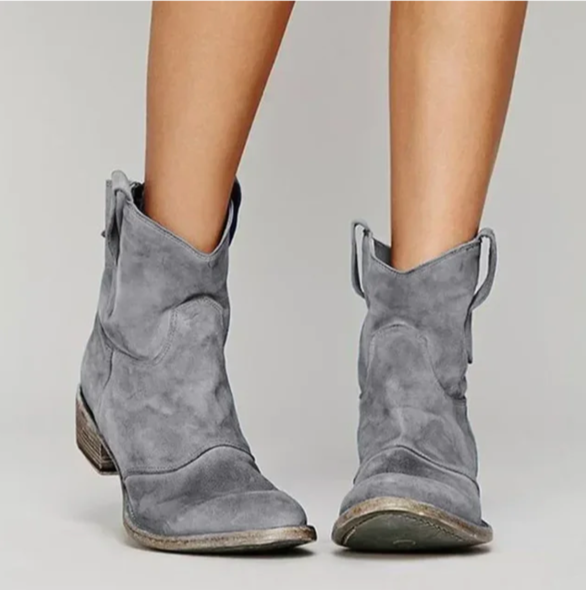 Stella | Western Ankle Boots