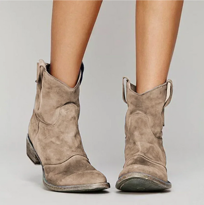 Stella | Western Ankle Boots