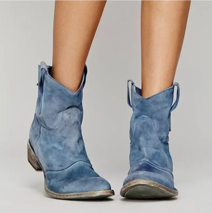 Stella | Western Ankle Boots