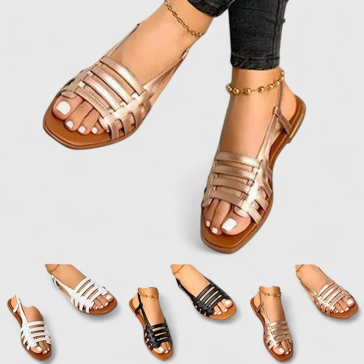 Philippa | Woven Strappy Sandals