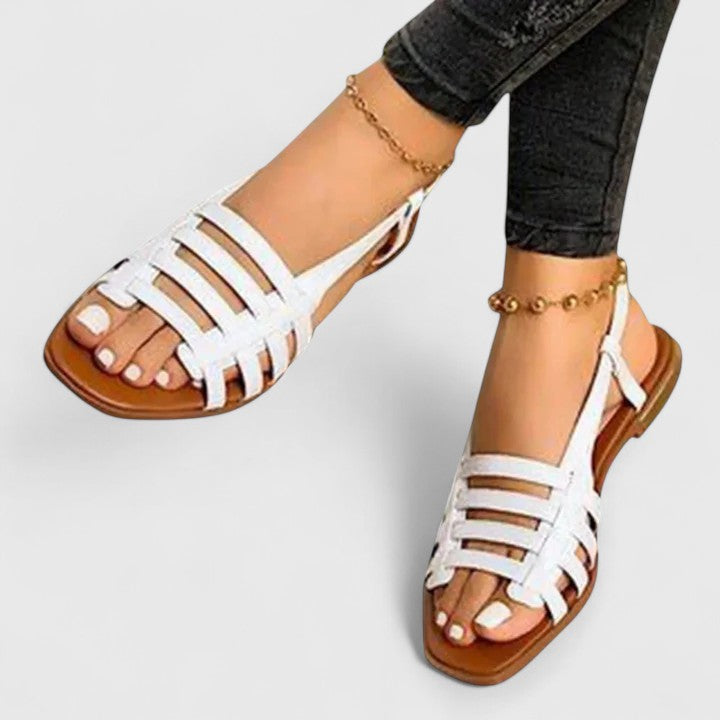 Philippa | Woven Strappy Sandals